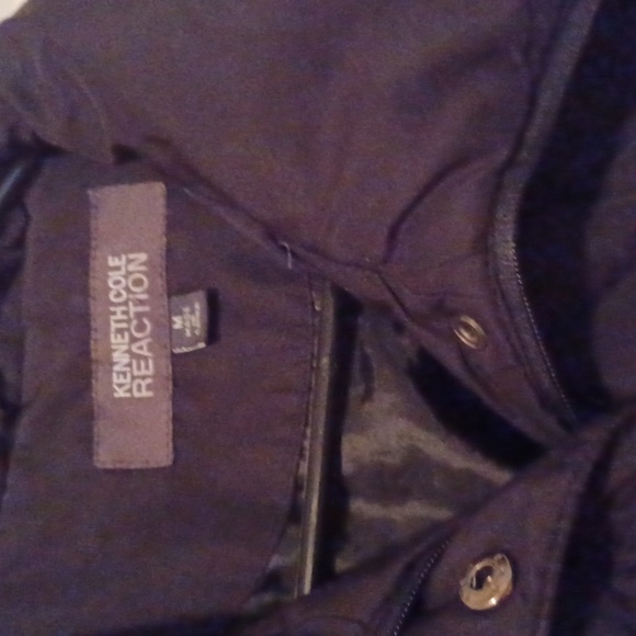 🌺Kenneth Cole Women's Quilted Puffer Jacket - Black - Picture 2 of 5